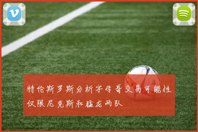 特伦斯罗斯分析字母哥交易可能性仅限尼克斯和猛龙两队
